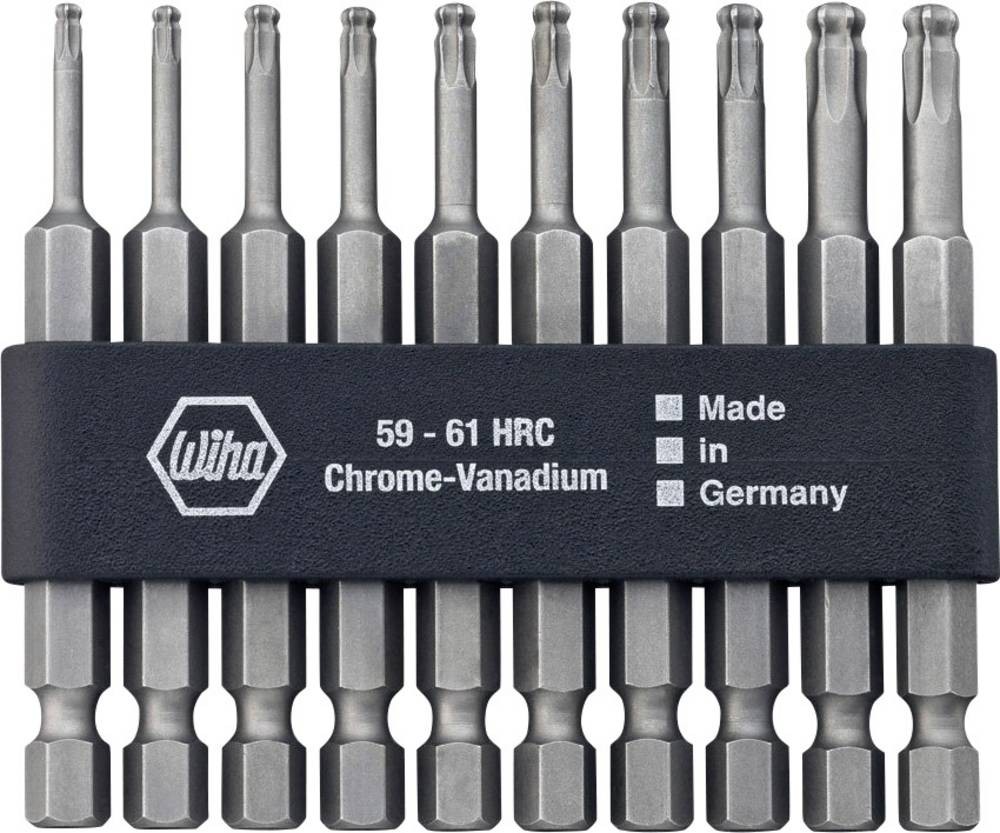 Wiha 32804 Bit-Set 10teilig Innen-TORX tête sphérique