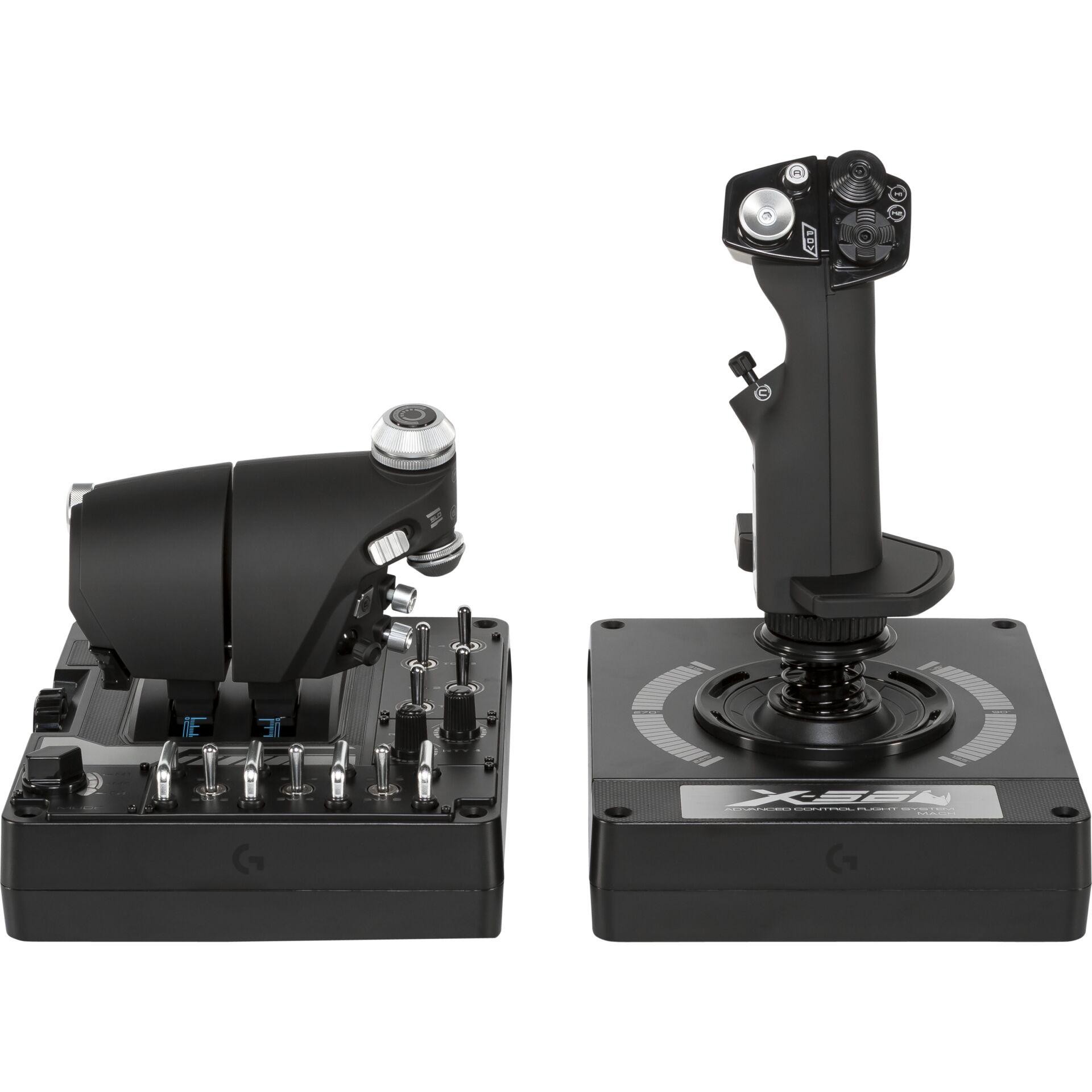 Logitech G Saitek X56 H.O.T.A.S. System (für PC, USB 2.0)