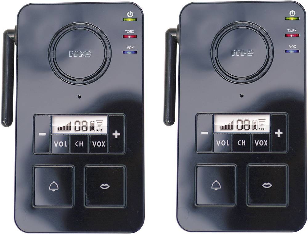 M-e modern-electronics FS 2.1 Gegensprechanlage Funk 446MHz 2000m