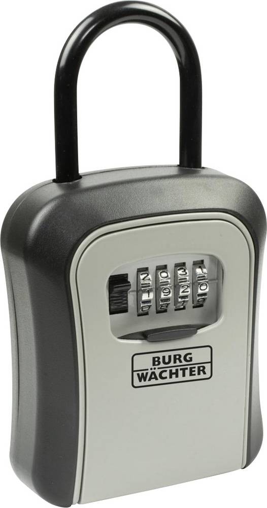 BURG-WÄCHTER Key Safe 50 SB Zinco Nero, Grigio - BURG-WÄCHTER Key