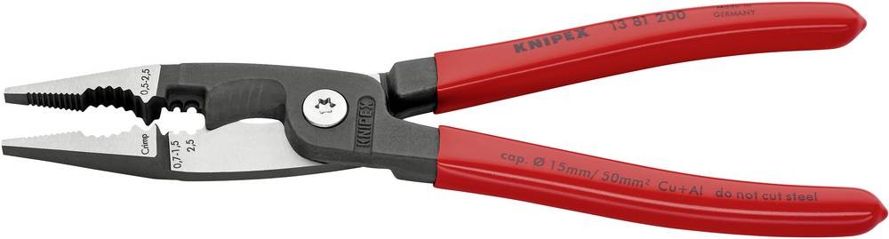 Knipex 13 81 200 Elektro-Installationszange 50mm² (max) 0 (max) 15mm