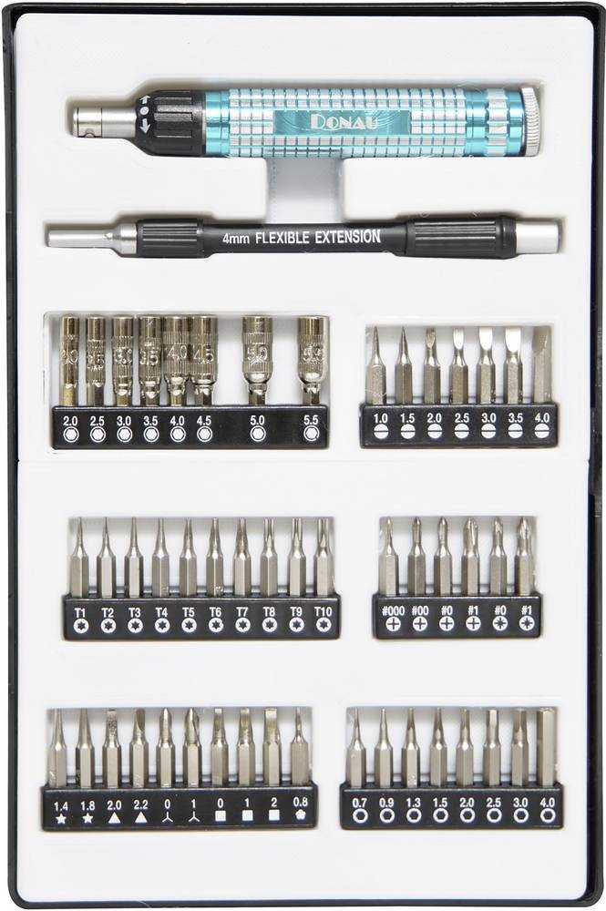 Donau Elektronik Werkstatt Ratschen-Schraubendreher 5/32\ (4 mm)