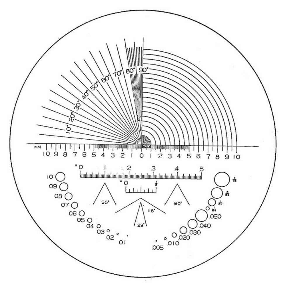 Eschenbach 115203 Präzisionsskala Linsengröße: (Ø) 23mm
