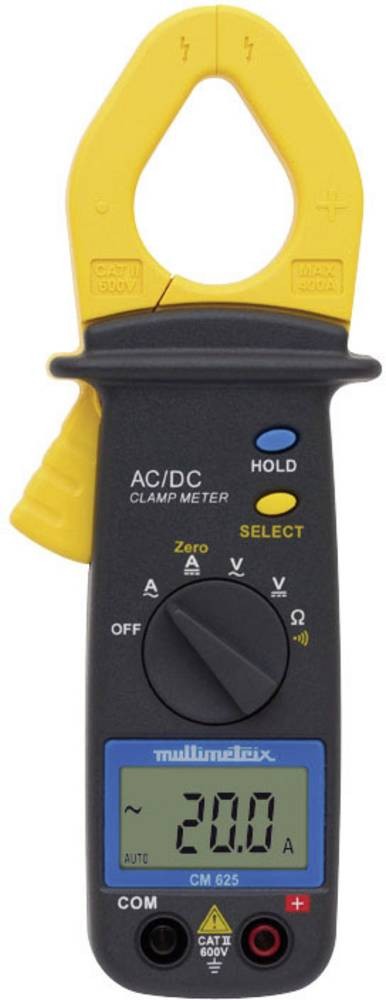 Multimetrix CM 625 Stromzange digital CAT III 300V Anzeige (Counts):
