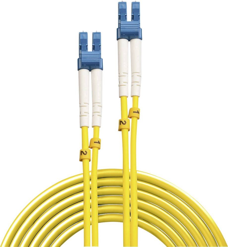 Lindy Fibre optique Duplex LC/LC OS2, 15m - Lindy Fibre optique