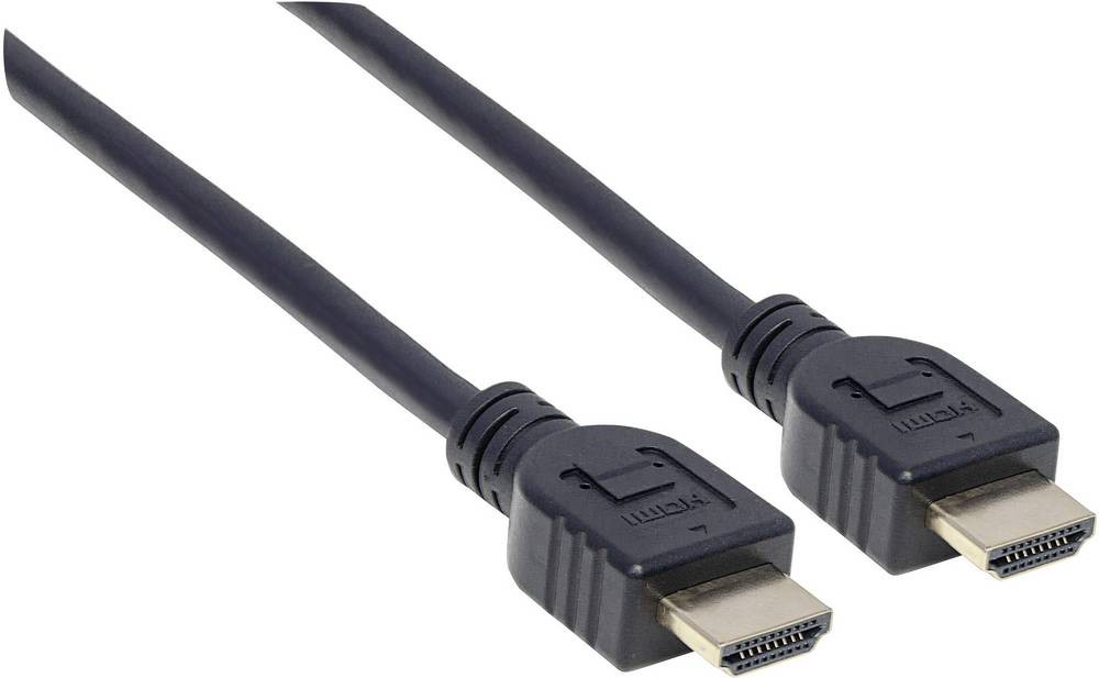 Manhattan HDMI 4K@60Hz Cable with Ethernet - CL3 rated, 10m, Suitable