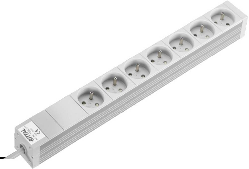 Rittal DK 7240.510 multiprise 7-fach Aluminium 1 pc(s)
