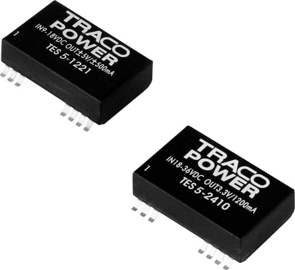 TracoPower TES 5-2412 DC/DC-Wandler, SMD 24 V/DC 5 V/DC 420mA 5W
