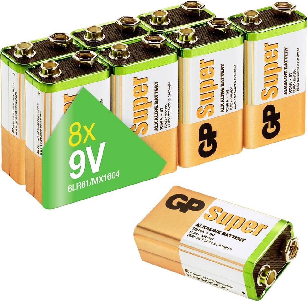 GP Batteries Super Alkaline 16.50.2181 household battery Single-use