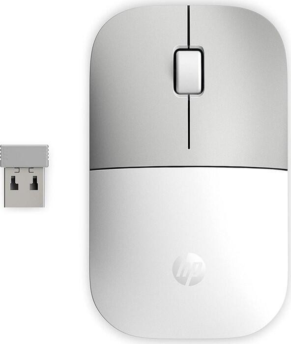 HP Z3700 Ceramic White Wireless Mouse - HP Z3700 Ceramic White
