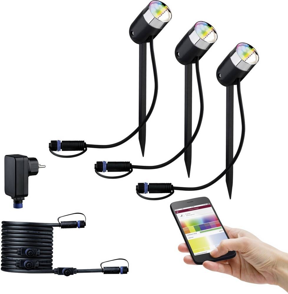 Paulmann colour Spot Pike Set RGBW Zigbee 94284 Beleuchtungssystem