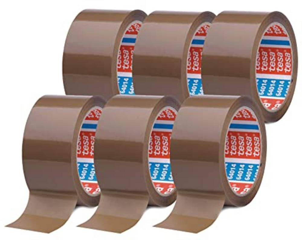 Tesa tesapack 64014-501-00 Klebeband brown (L x B) 66m x 50mm 6St.