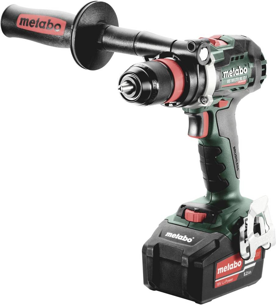 Metabo BS 18 LTX BL Q I 602359650 Akku-Bohrschrauber 18V 5.2Ah Li-Ion