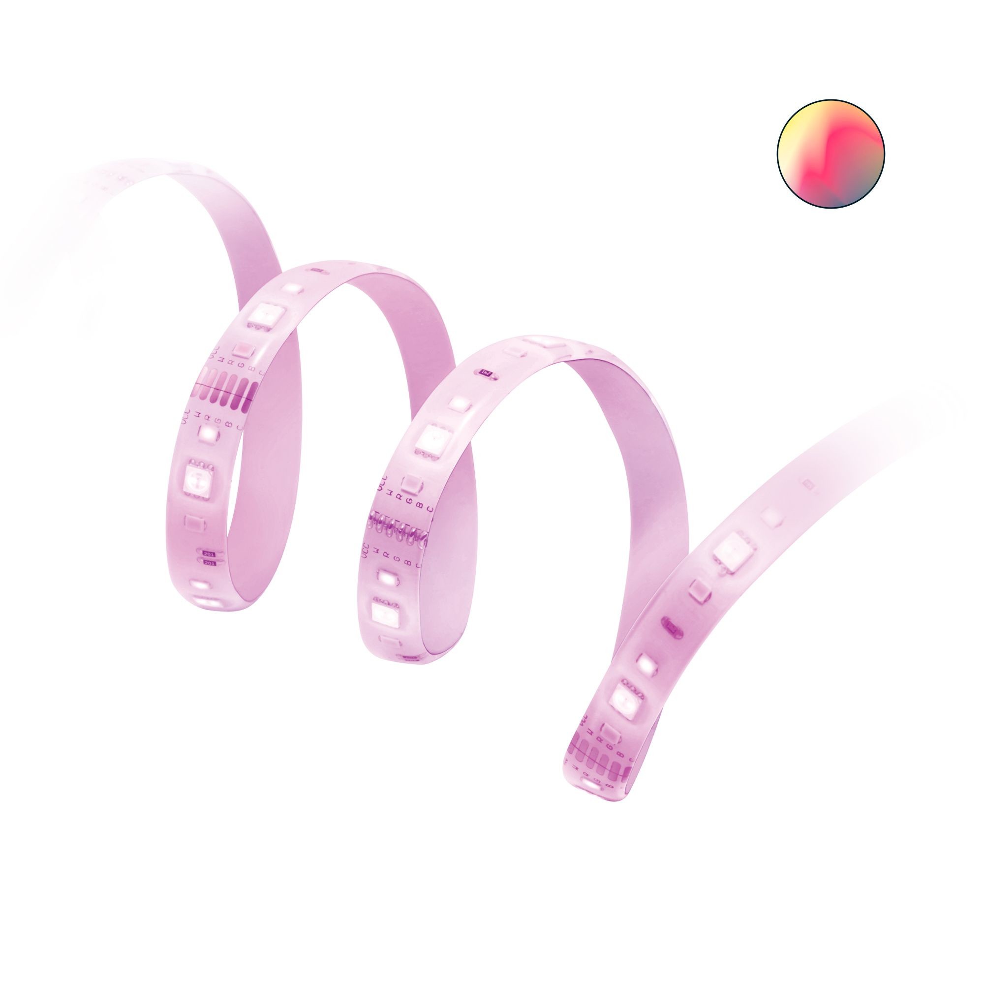 Signify WiZ White&Color Lightstrip 1m Extension 880lm Einzelpack.