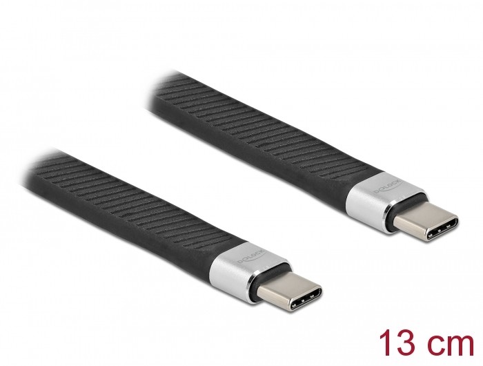DeLOCK USB 3.2 Gen 2 FPC Flat Ribbon Cable USB Type-C to USB Type-C