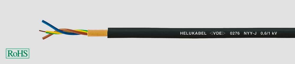 HELU 32002 Erdkabel NYY-J 1G 6mm² black 100m