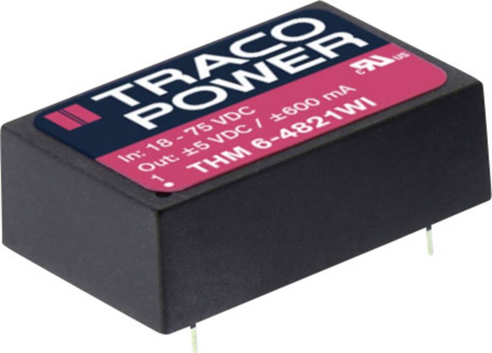 TracoPower THM 6-0511WI DC/DC-Wandler, Print 5 V/DC 5 V/DC 1.2A 6W