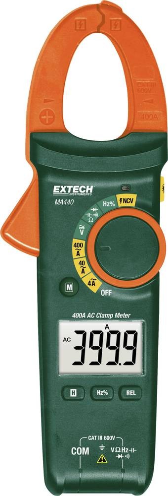 FLIR Clamp Meters, 400A dc, Max Current 400A ac CAT III 600V - FLIR