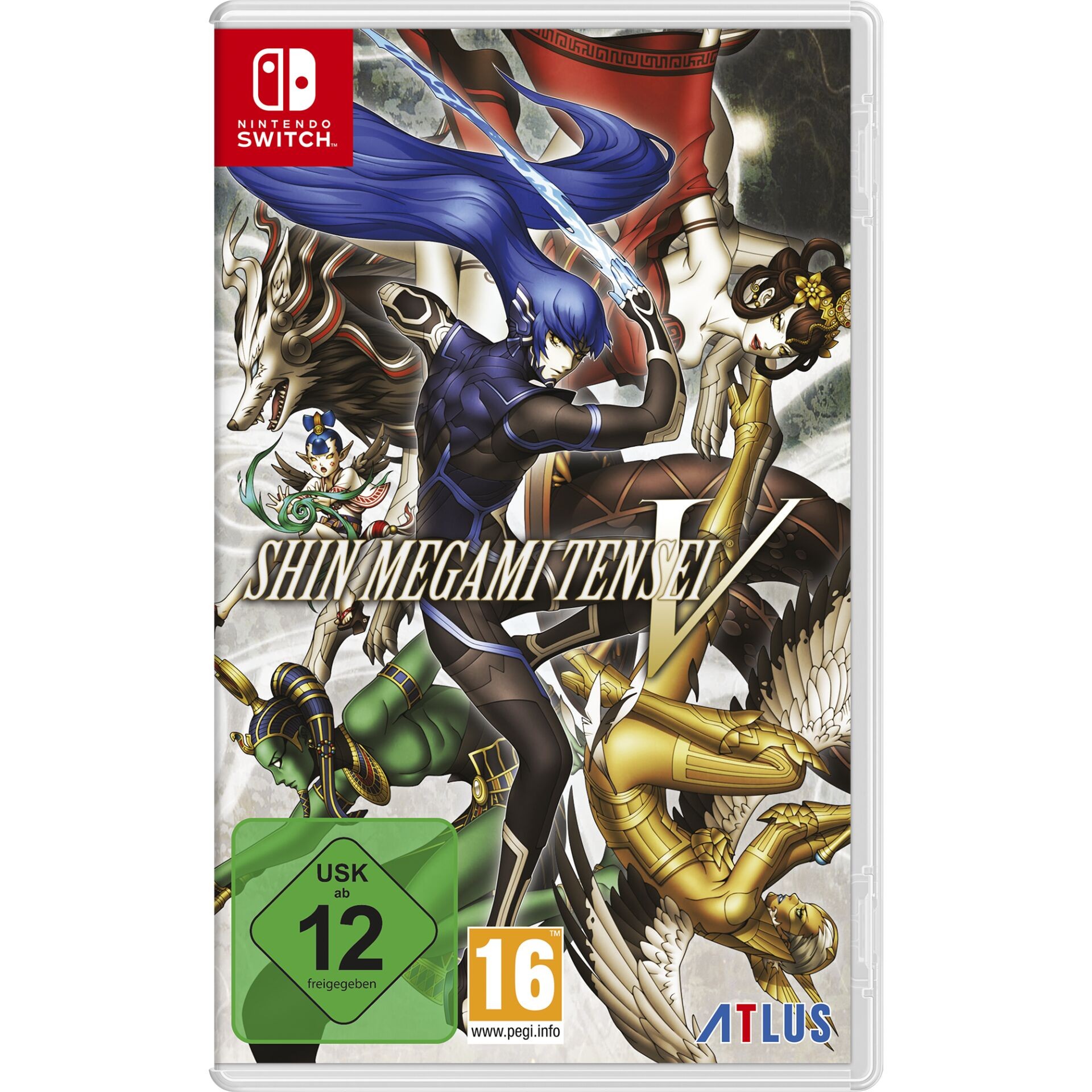 Nintendo Shin Megami Tensei V Standard German, English, Spanish,