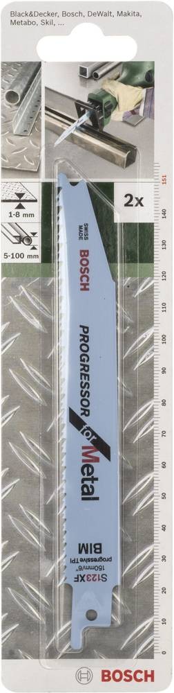 Bosch Accessories 2609256710 Säbelsägeblatt Bimetall, S 123 XF