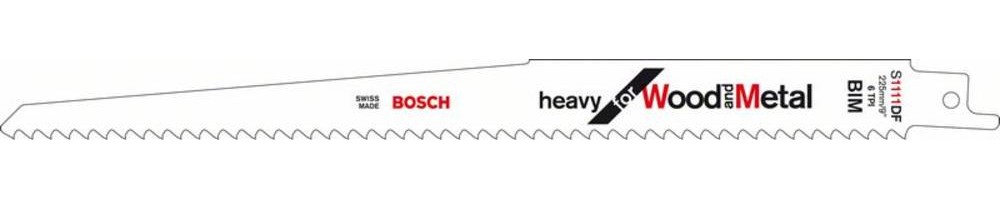 Bosch S 1111 DF Hoja de sierra de sable Bimetálico 1 pieza(s) -