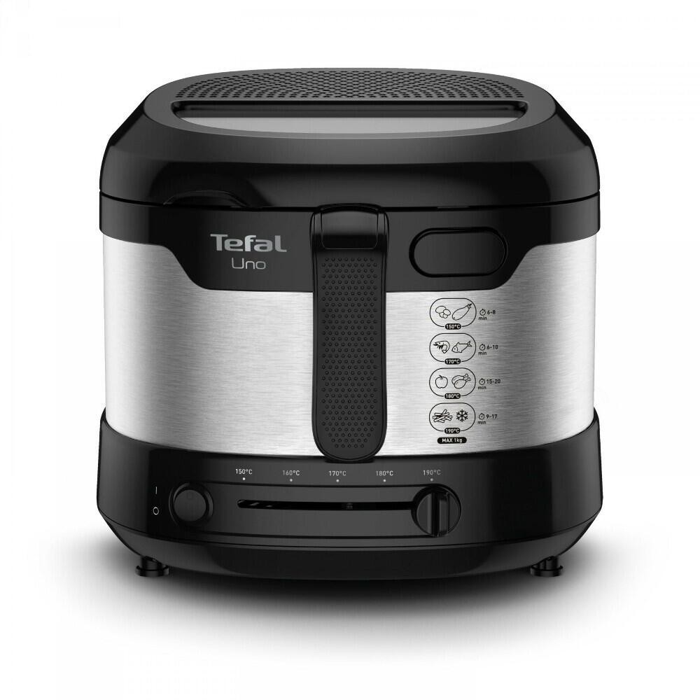 Tefal Uno FF215D Single 1.8 L Stand-alone 1600 W Deep fryer Black,