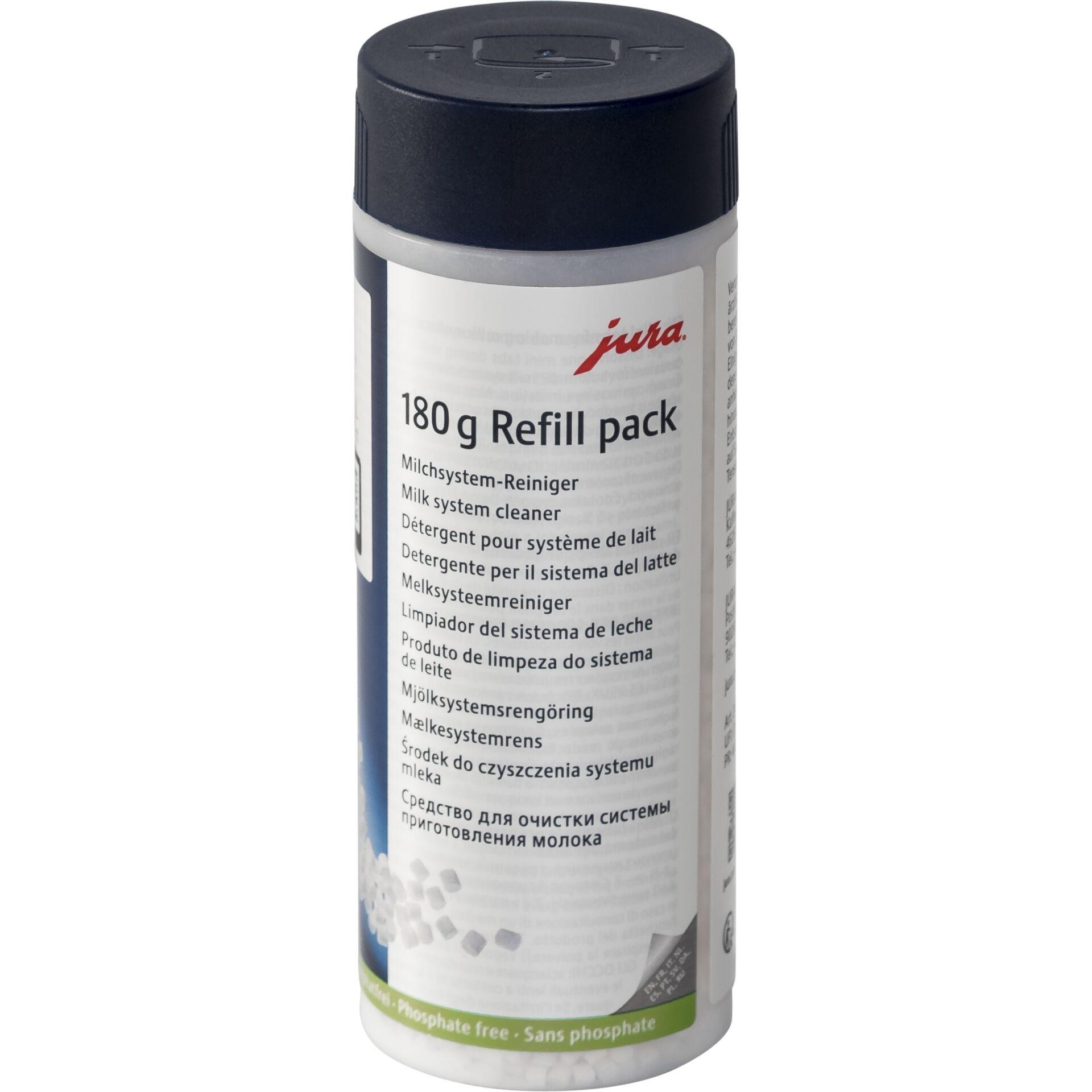 Jura Milchsystem-Reiniger Mini Tabs, Nachfüllflasche, 180g