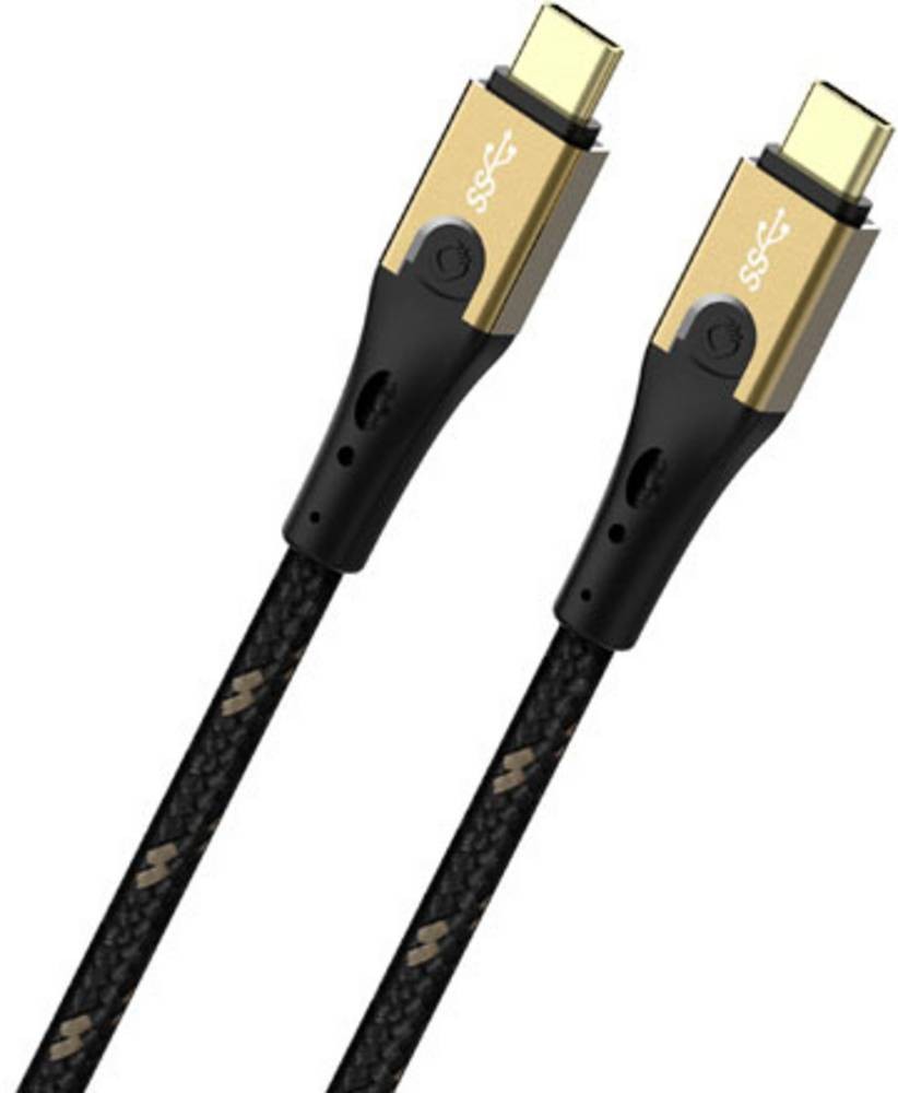 OEHLBACH USB Primus CC cavo USB USB4 Gen 2x2 2 m USB C Nero, Oro -