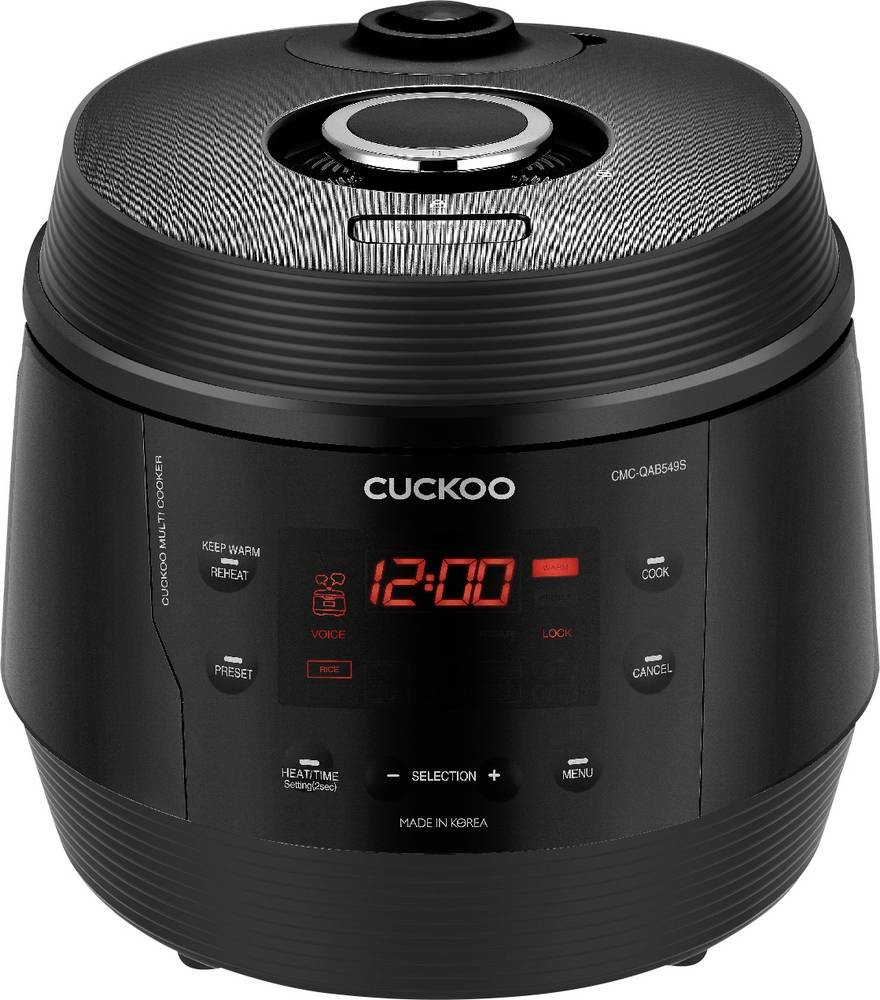 Cuckoo ICOOK Q5 5 L 1100 W Black - Cuckoo ICOOK Q5, 5 L, 1100 W, 38 -