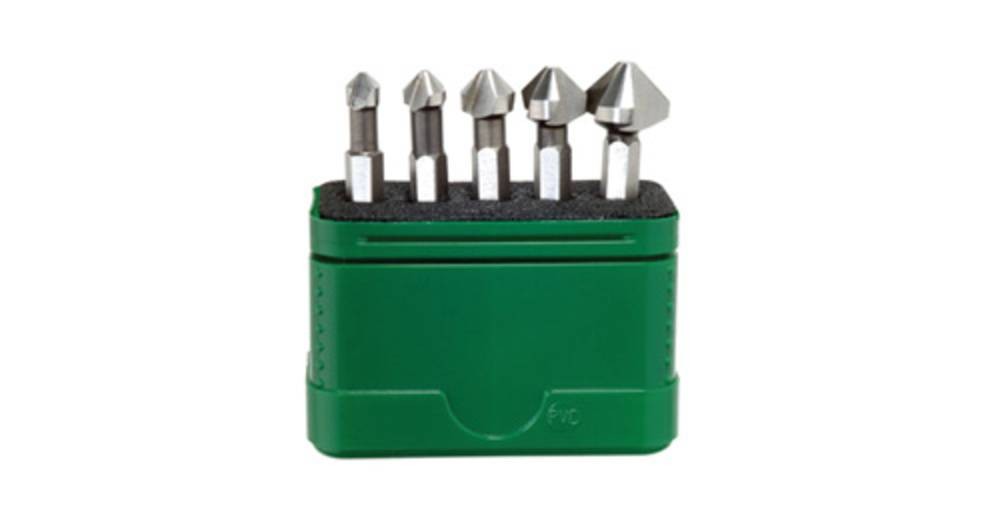 Wiha 28027 Kegelsenker-Set 5teilig 6.3 mm, 8.3 mm, 10.4 mm, 12.4 mm,