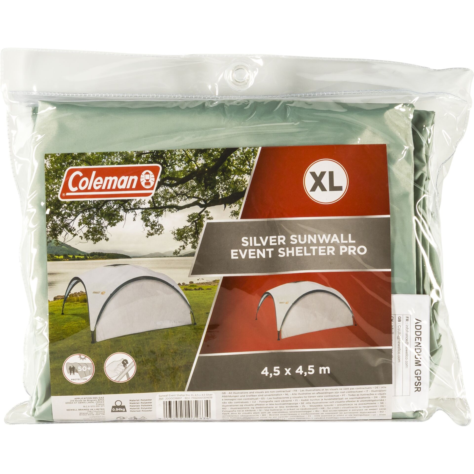 Coleman Event Shelter Pro XL páginaswand