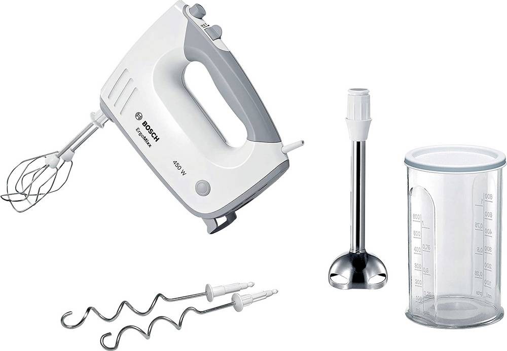 Bosch MFQ36470 mixeur Batteur à main 450 W Blanc - Bosch MFQ36470,