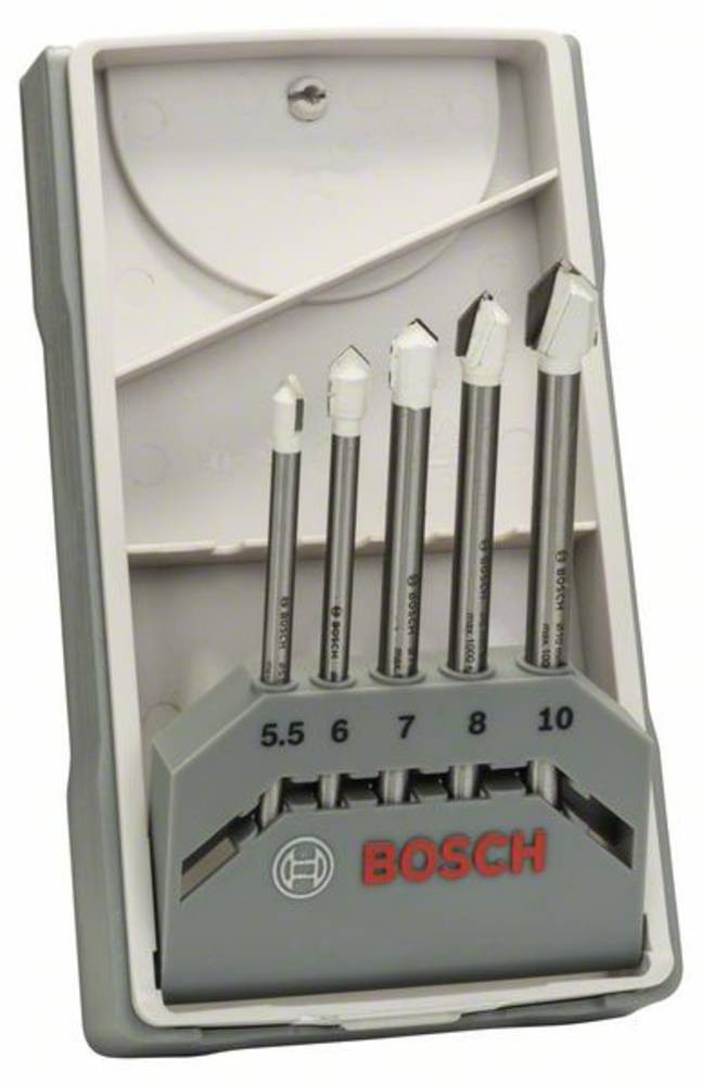 Bosch Accessories Fliesenbohrer-Set CYL-9 Ceramic, 5-teilig, 5,5 - 10