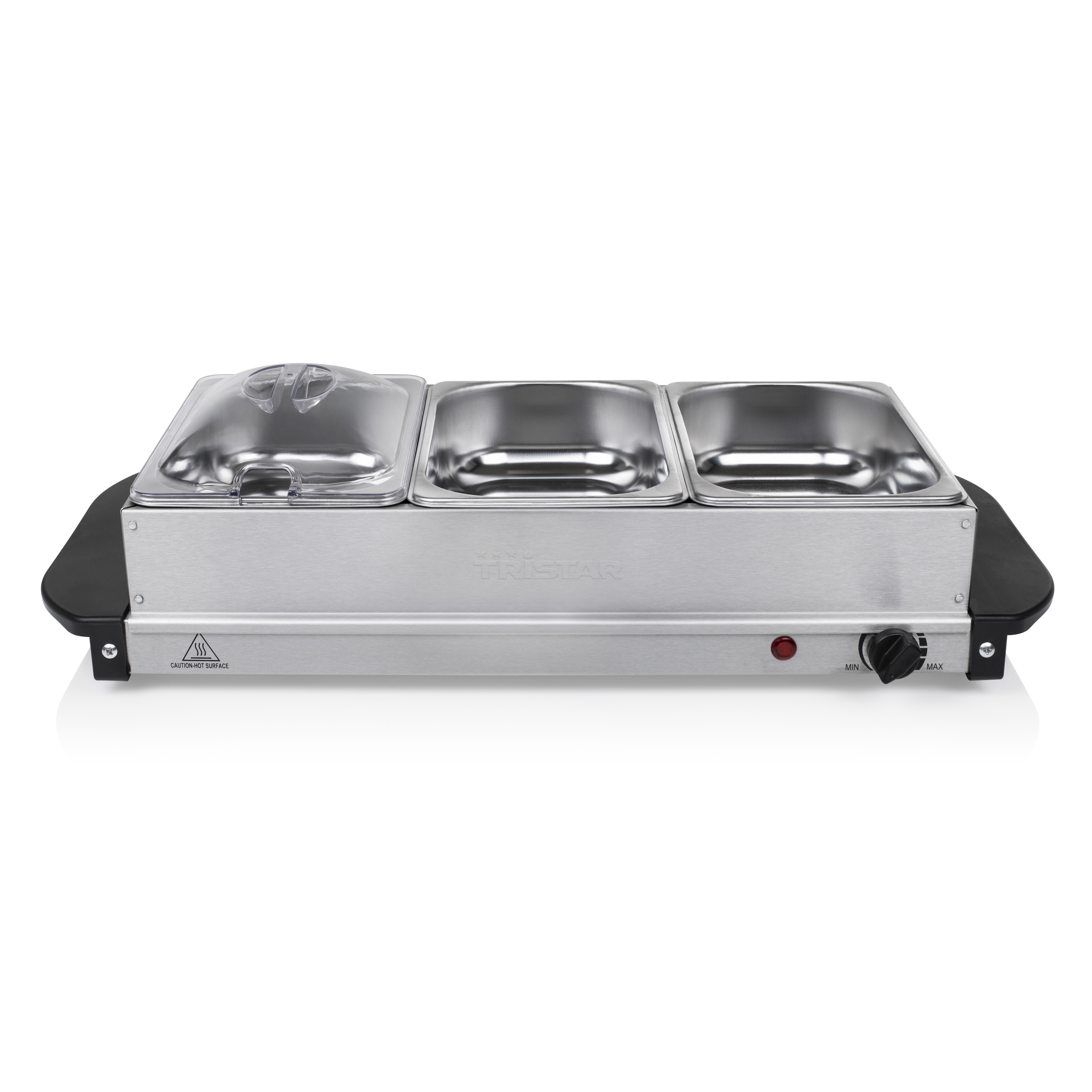 Tristar BP-6283 BP-6283 Buffet Servierer Edelstahl
