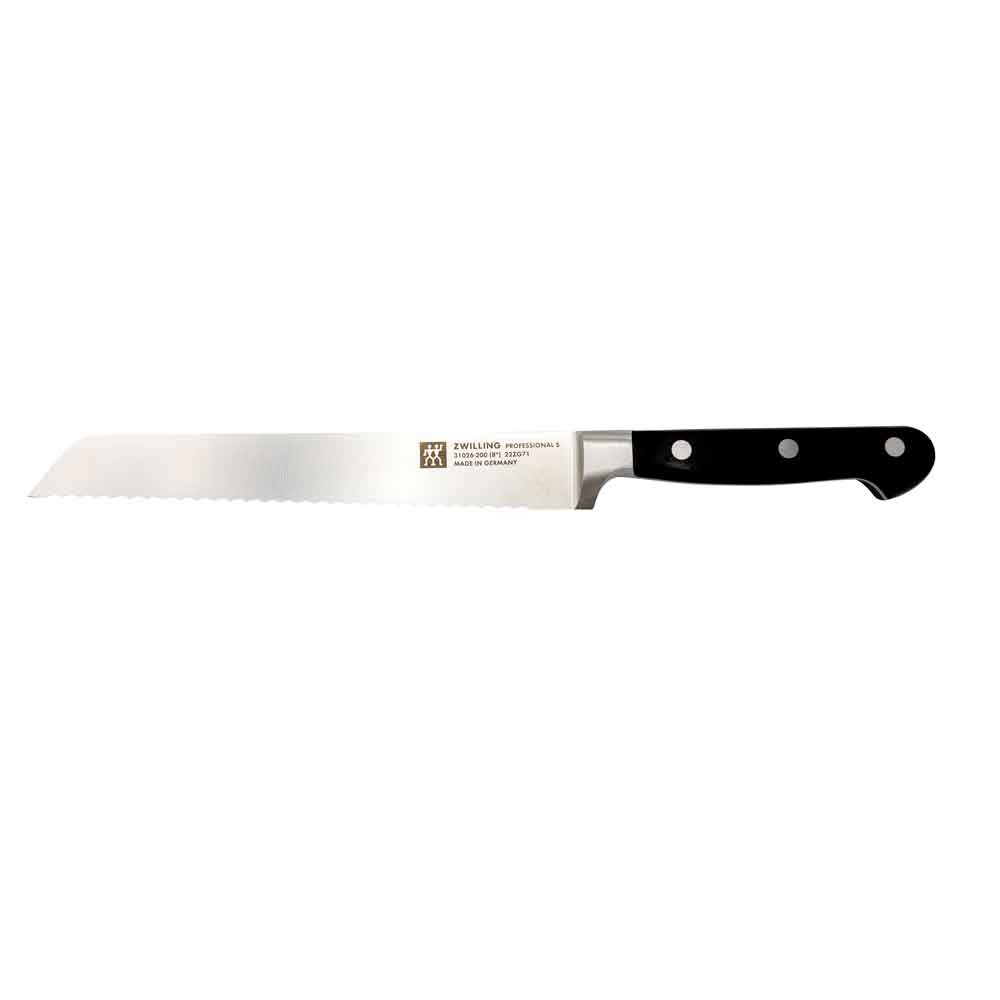 Zwilling 31026-201-0 Professional S Brotmesser, 20 cm, schwarz