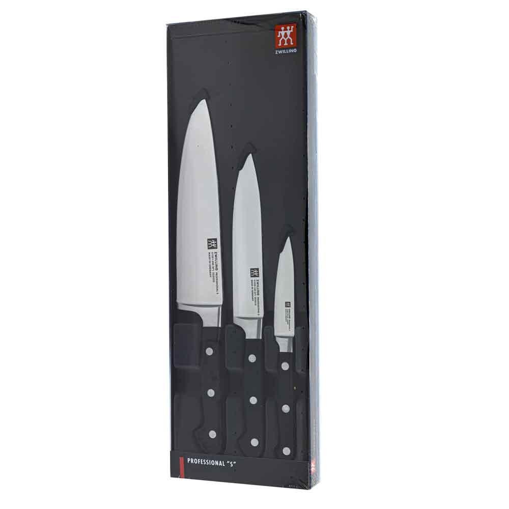 Zwilling 1002325 Messer-Set, 3-tlg., Spick-/Garnier-, Fleisch-,