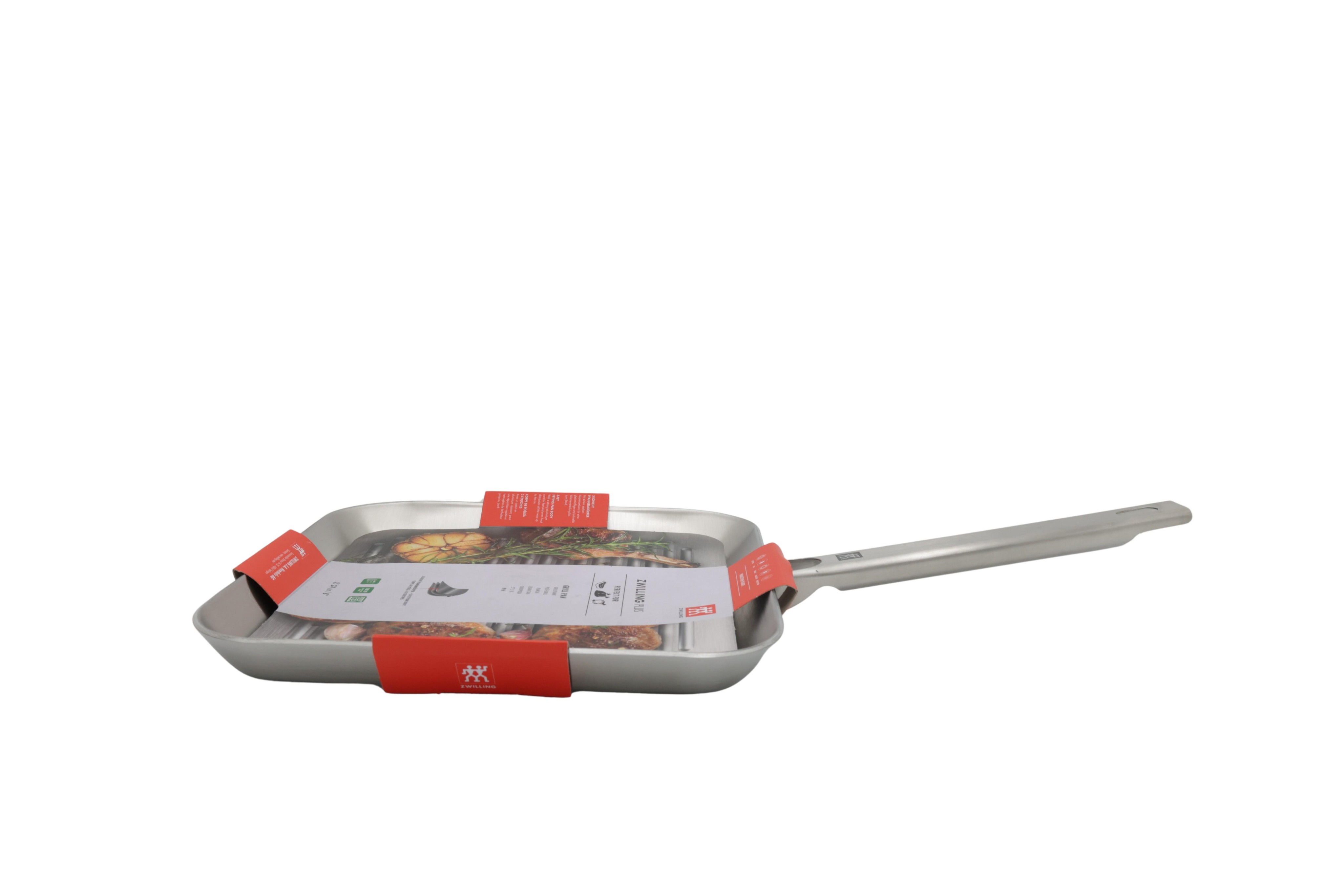 Zwilling 40996-024-0 Plus Grillpfanne, , Edelstahl, silver, 24 x 24 cm