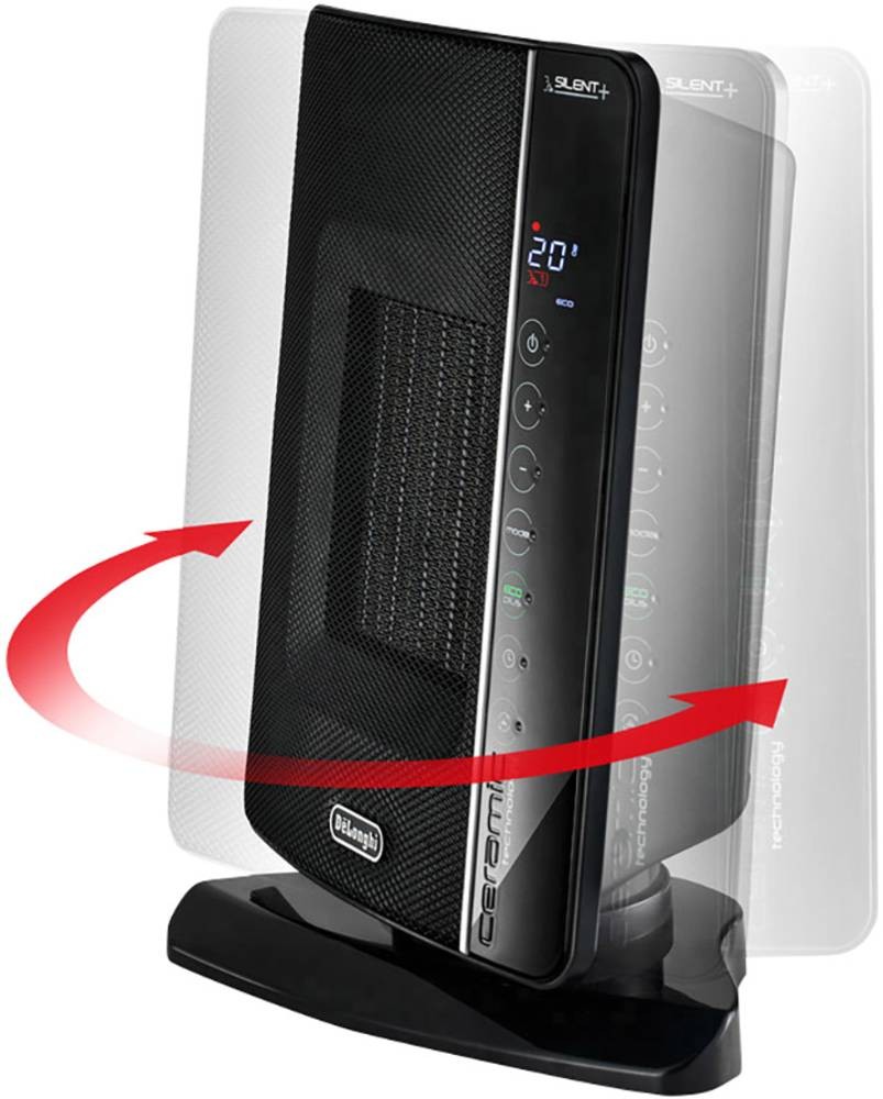 DeLonghi DCH7993ER.BC electric space heater Indoor Black 2400 W