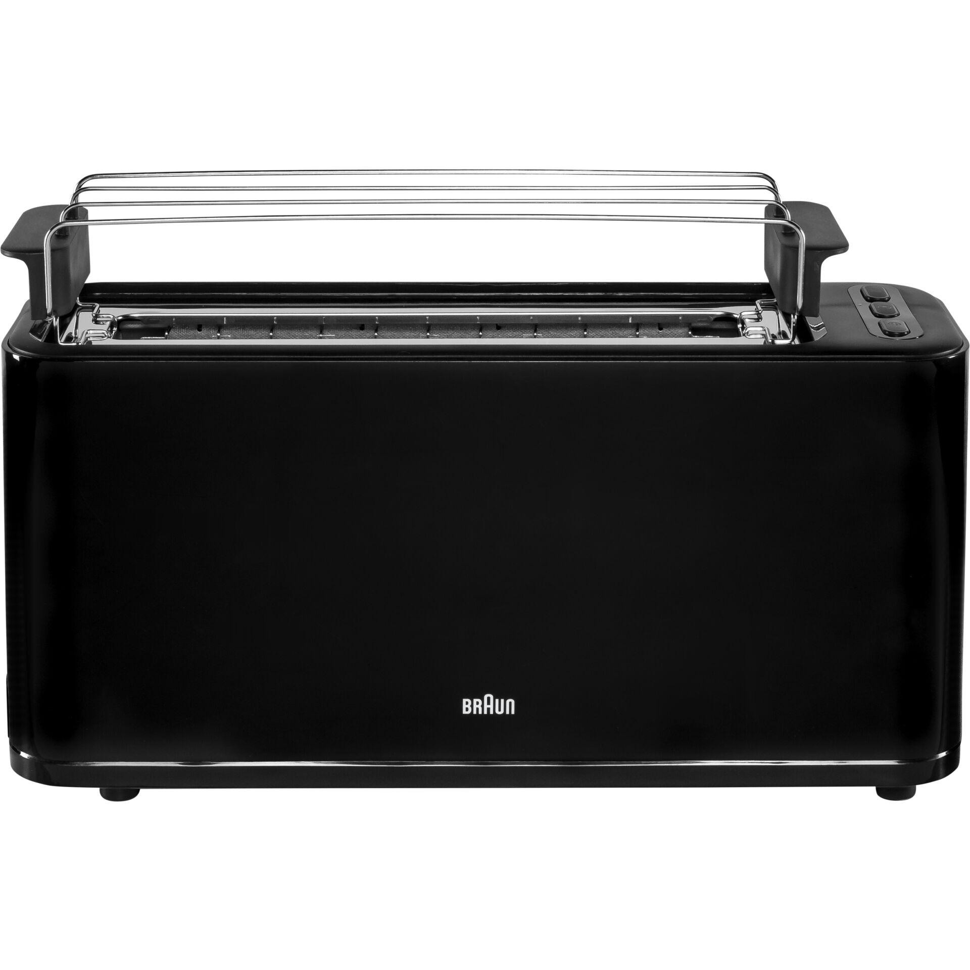 Braun HT3110 Black 7 1 slice(s) 1000 W - Braun HT3110 Black, 1 slice(