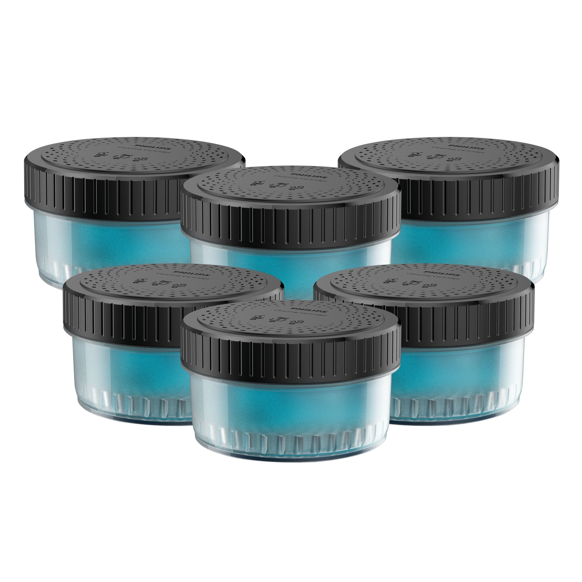 Philips Quick Clean Pod Cartridge CC16/50 6-pack cleaning cartridges