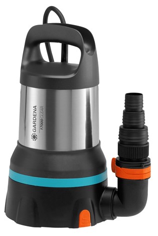GARDENA Flachsaugende Tauchpumpe 17000 Aquasensor
