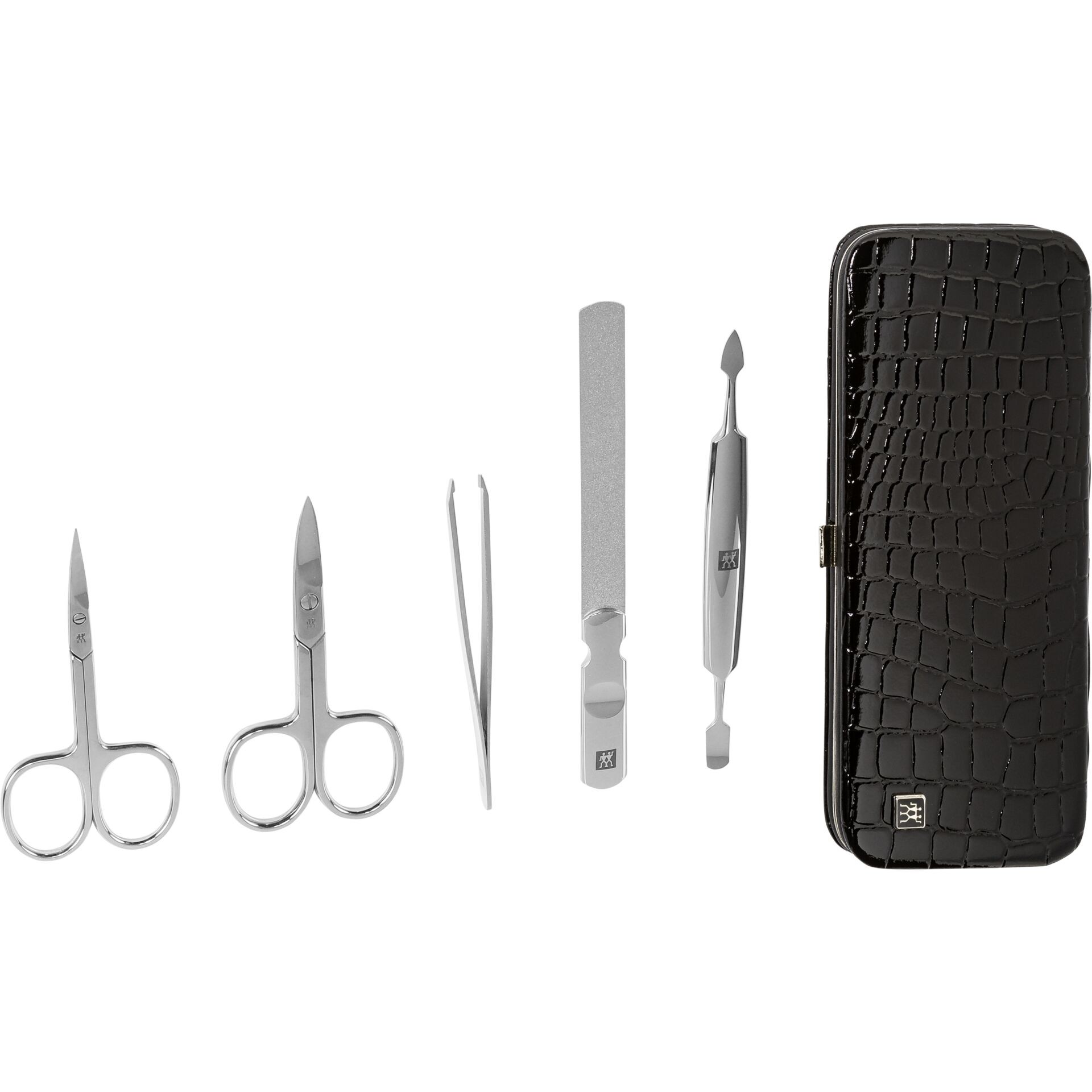 Zwilling Maniküre Pediküre Set 5tlg. with Nagelschere, leather