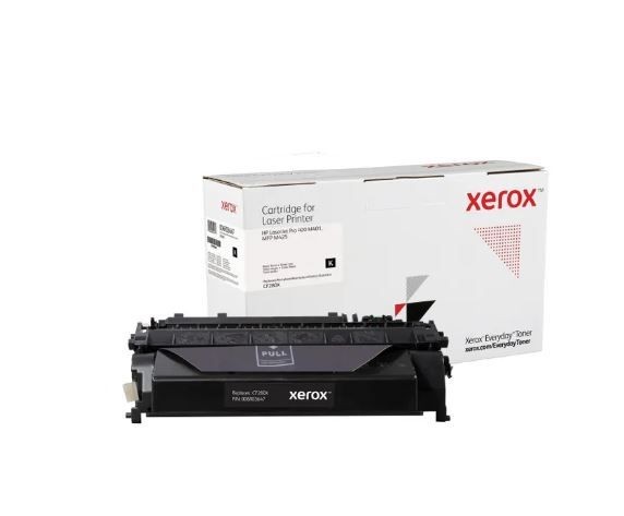 Everyday Black Toner by Xerox compatible with HP 80X (CF280X),