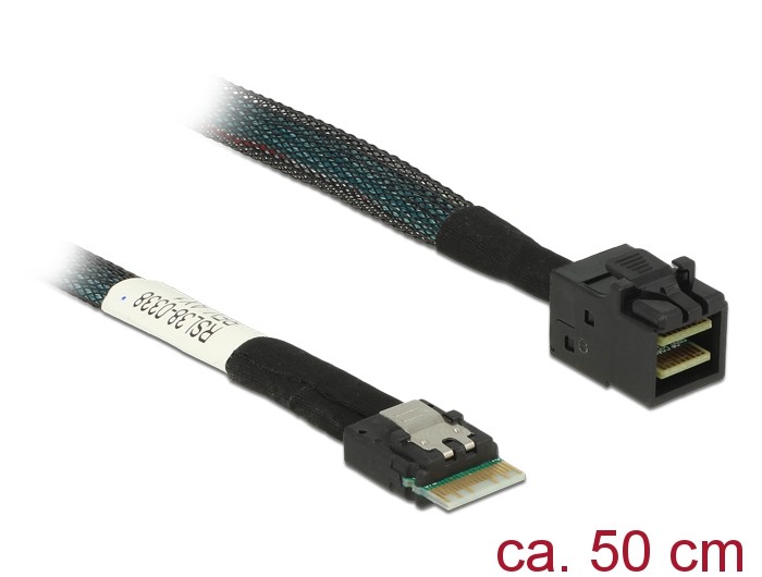 DeLOCK 85081 Serial Attached SCSI (SAS) cable 0.5 m 12 Gbit/s -