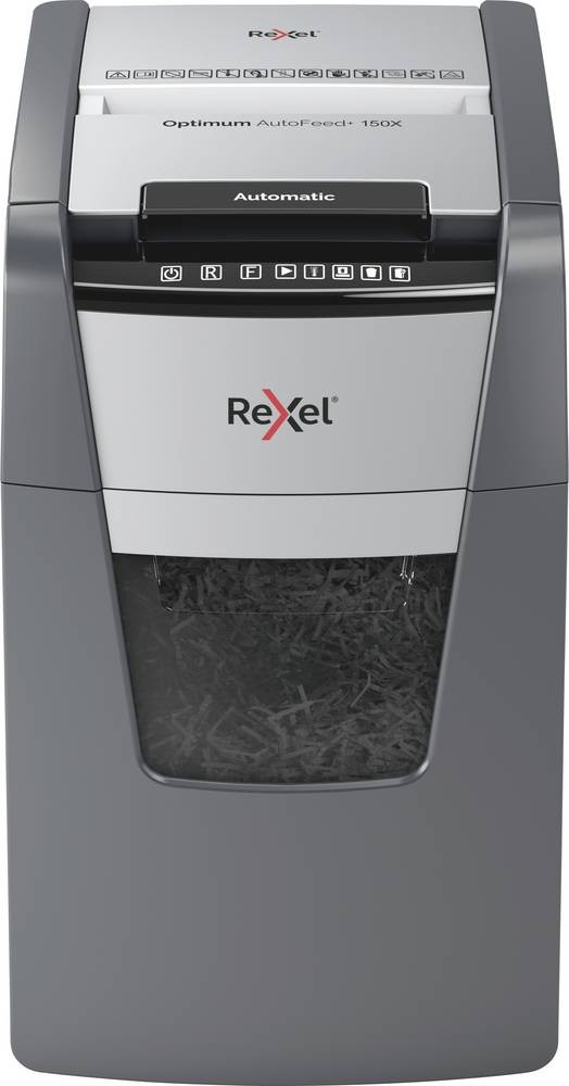 Rexel Optimum AutoFeed+ 150X Aktenvernichter 150 Blatt Mikroschnitt 4