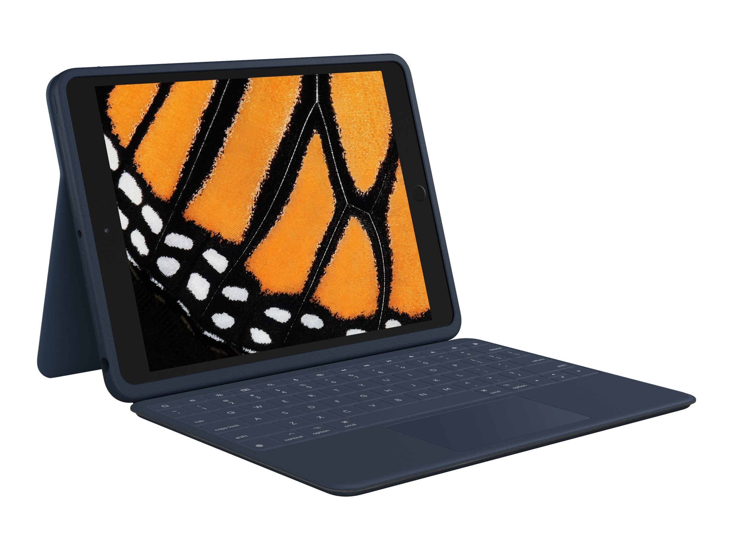 Logitech Rugged Combo 3 Touch QWERTZ-Layout, blau