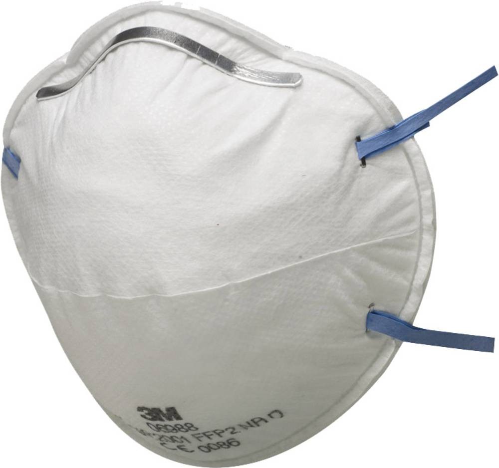 3M 8810 Feinstaubmaske ohne Ventil FFP2 20 St. EN 149:2001 DIN 149: