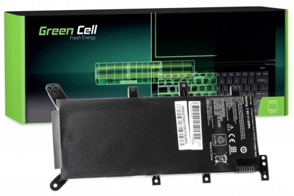 Green Cell C21N1347 Battery - Green Cell C21N1347, Battery, ASUS,