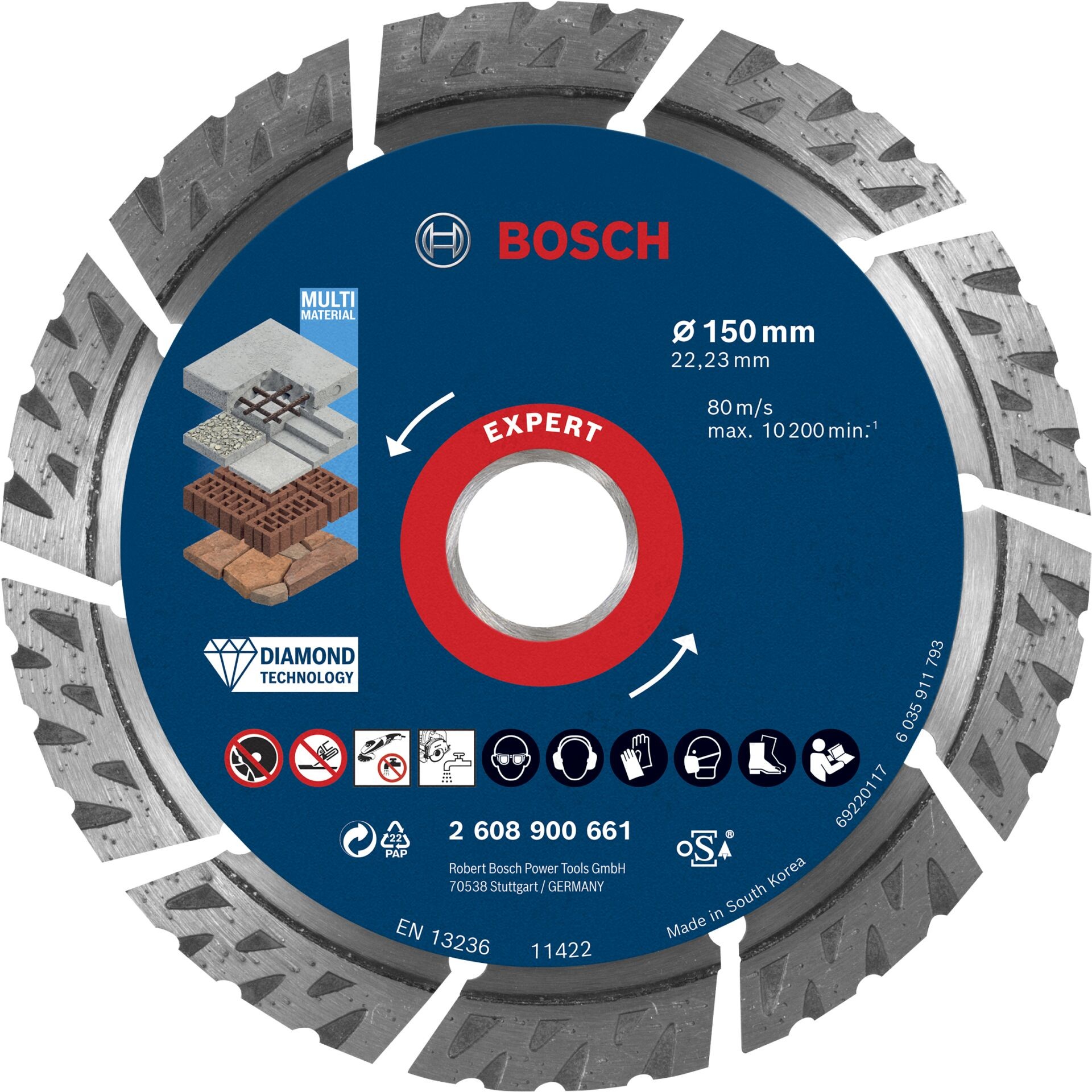 Bosch 2608900661 lame de scie circulaire 15 cm 1 pièce(s) - Bosch