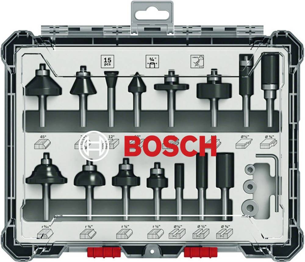 Bosch 2607017473 Jeu d'embouts 15 pièce(s) - Bosch 2607017473, Jeu d'